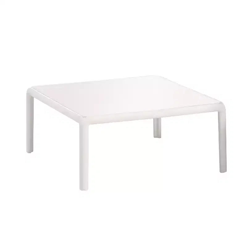 Christopher Knight Home Leah 7 Seater Outdoor Plastic and Glass Upholstered Conversation Set
