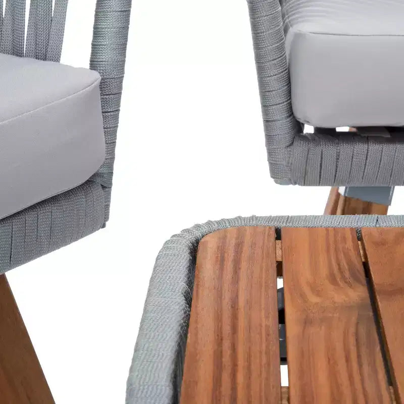 Ransin 4 Piece Living Set - Indoor/Outdoor - PAT7074 - Safavieh