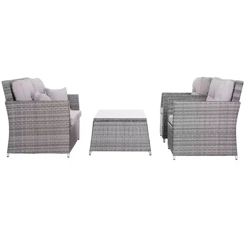 Lorma 4 Piece Living Set - Indoor/Outdoor - PAT7514 - Safavieh