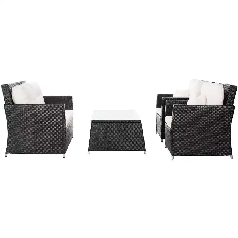 Lorma 4 Piece Living Set - Indoor/Outdoor - PAT7514 - Safavieh