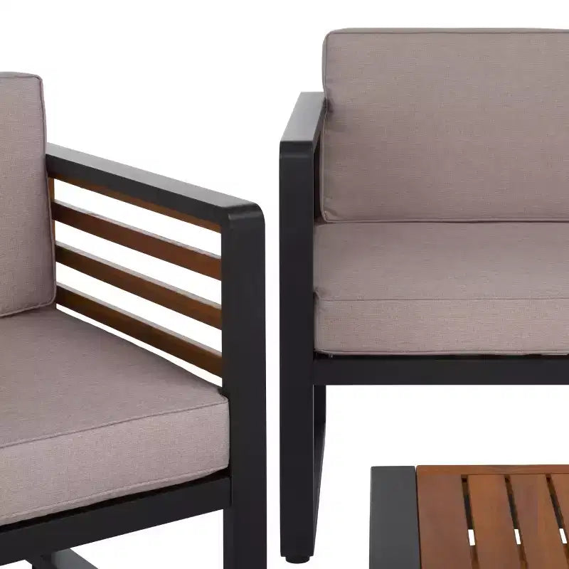 Vesta 4 Piece Living Set - Indoor/Outdoor - PAT7737 - Safavieh