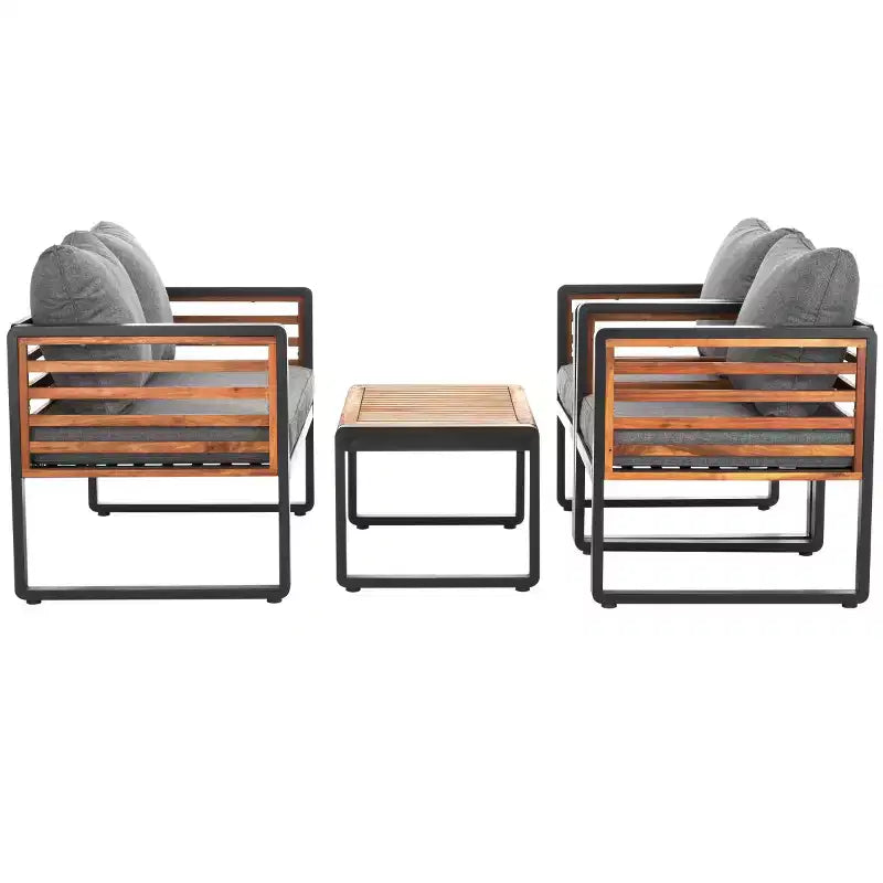 Vesta 4 Piece Living Set - Indoor/Outdoor - PAT7737 - Safavieh