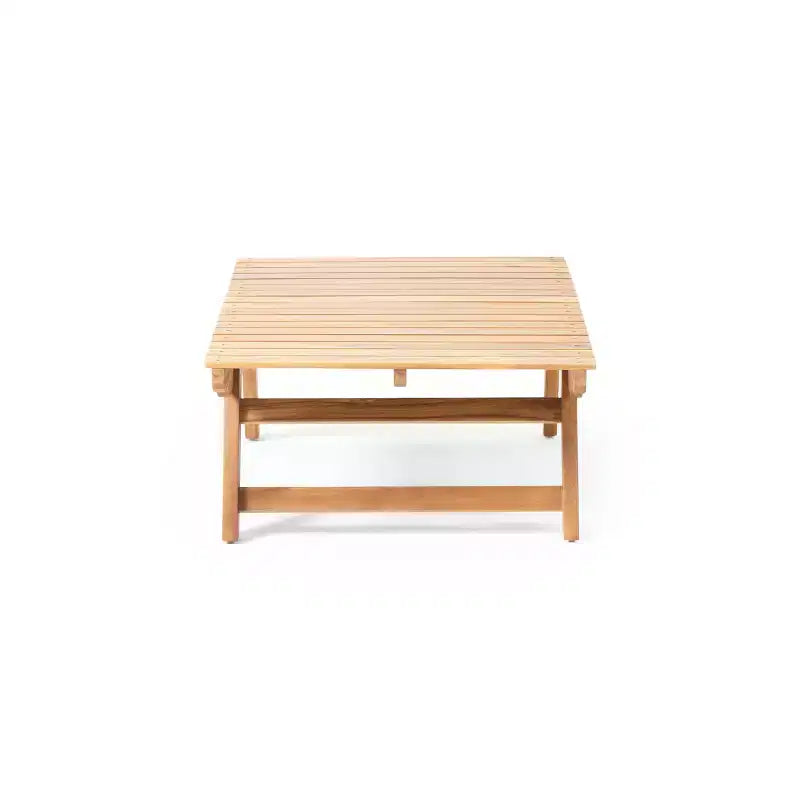 Christopher Knight Home Sedona Outdoor Acacia Wood 6 Seater Chat Set and Side Table with Cushions