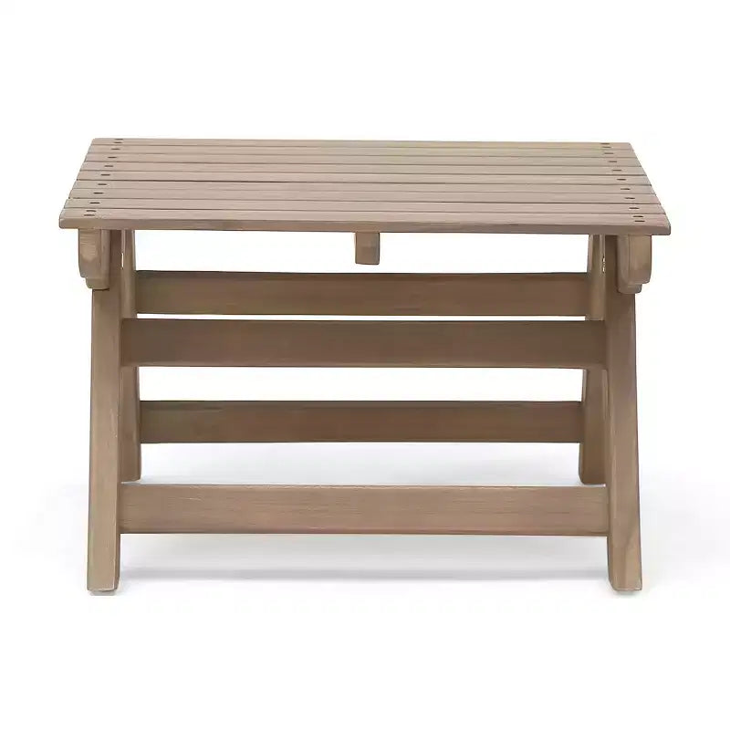 Christopher Knight Home Sedona Outdoor Acacia Wood 6 Seater Chat Set and Side Table with Cushions