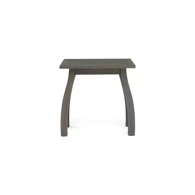 Christopher Knight Home Reynard Outdoor Acacia Wood Rocking Chair and Table Set with Slatted Design