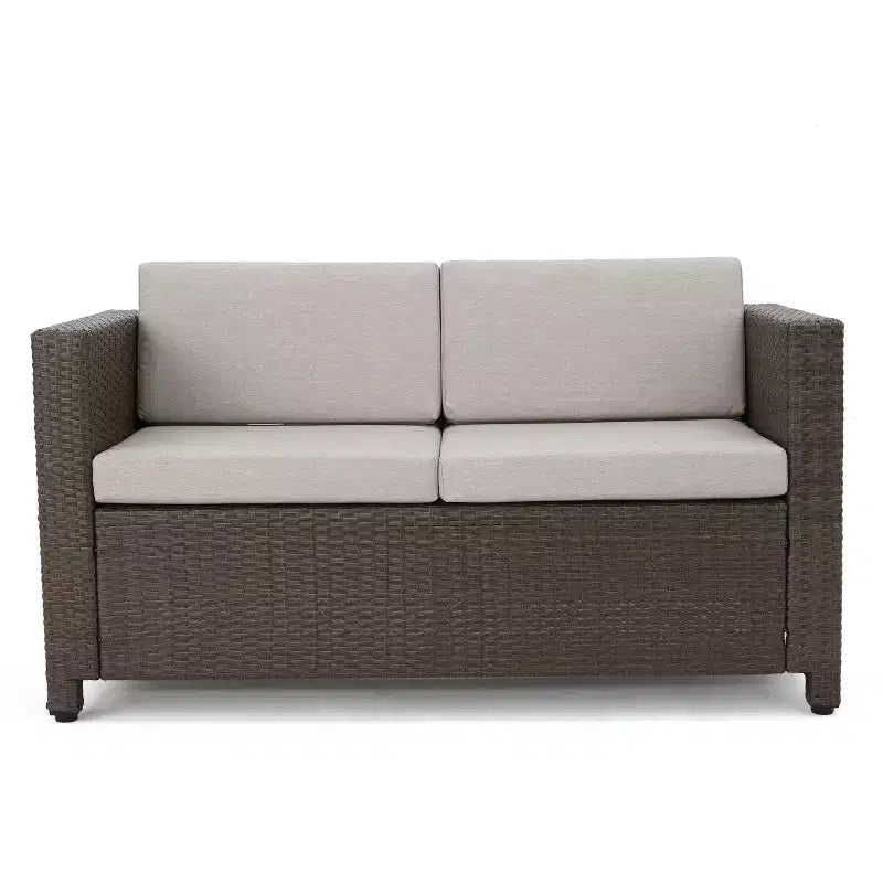 Christopher Knight Home Paddy Outdoor Rattan and Iron Adjustable Chaise Lounge with Cover