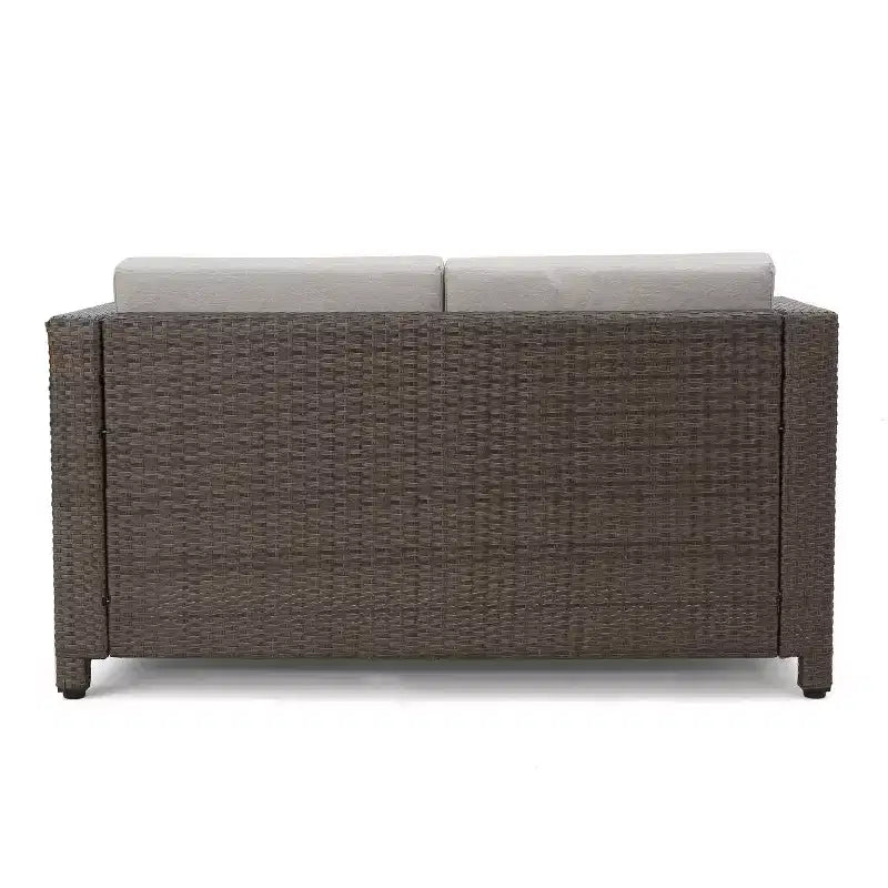 Christopher Knight Home Paddy Outdoor Rattan and Iron Adjustable Chaise Lounge with Cover