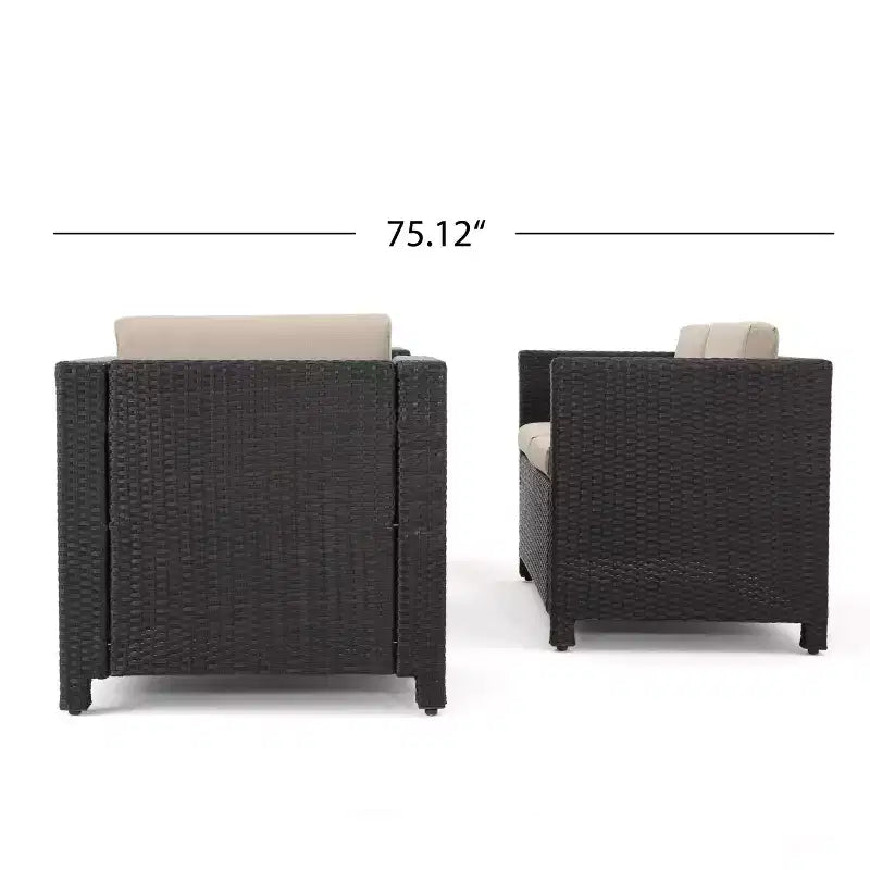 Christopher Knight Home Paddy Outdoor Rattan and Iron Adjustable Chaise Lounge with Cover
