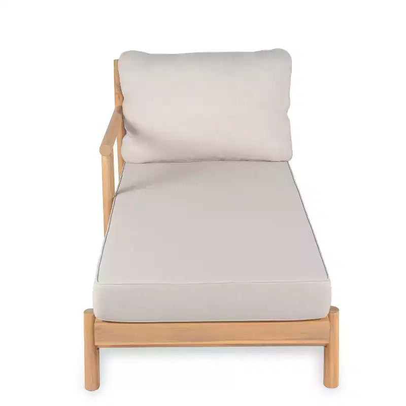 Christopher Knight Home Shane 3 Piece Rustic Patio Acacia Wood Slatted Design Upholstered Seating Set