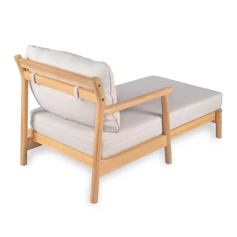Christopher Knight Home Shane 3 Piece Rustic Patio Acacia Wood Slatted Design Upholstered Seating Set
