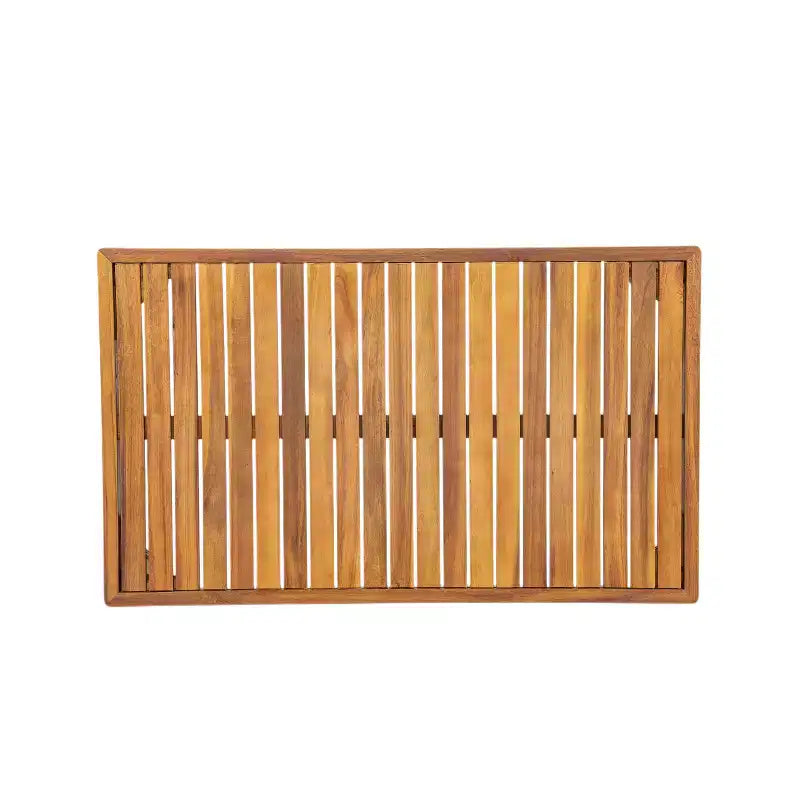 Christopher Knight Home Negley Outdoor 2 Piece Acacia Wood and Rope Chat Set with Water Resistant Cushion