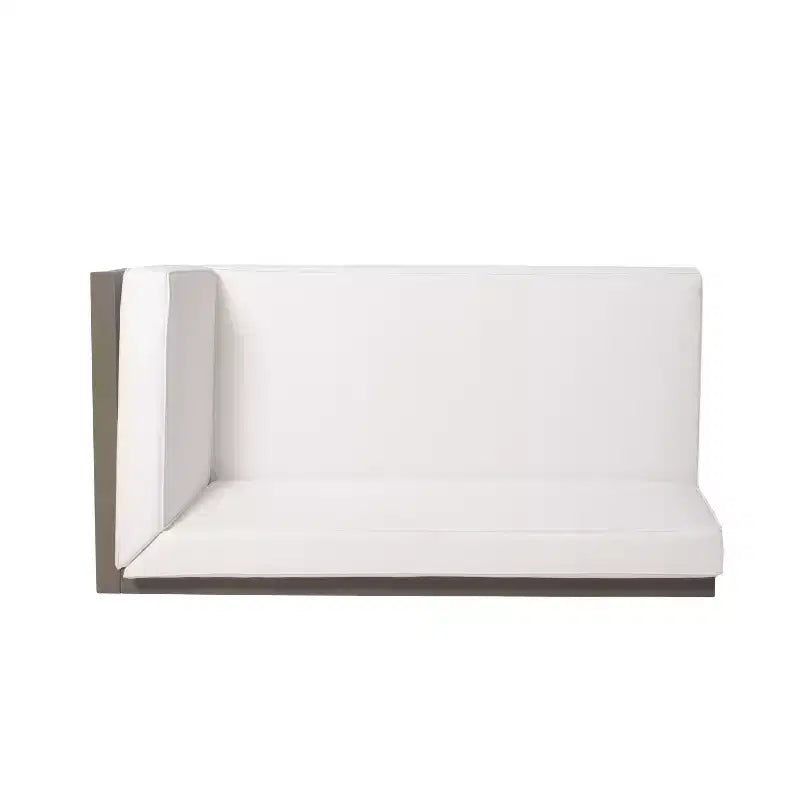 Christopher Knight Home Brava Outdoor Acacia Wood Right Arm Loveseat and Coffee Table Set with Cushion