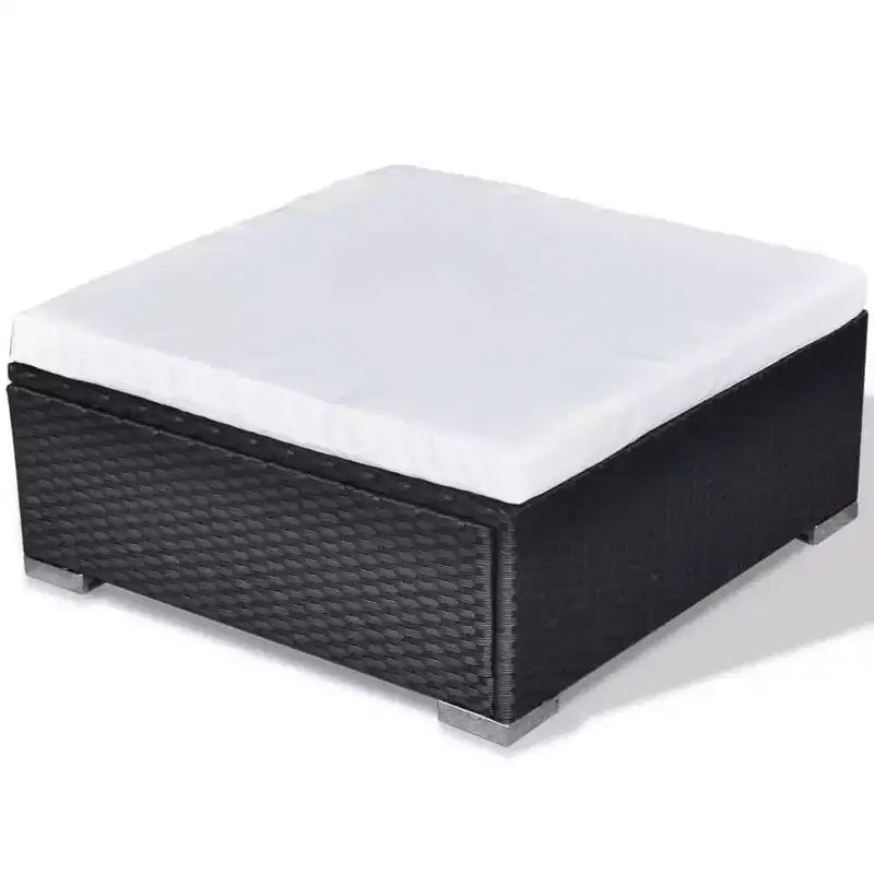 vidaXL Lounge Set Black