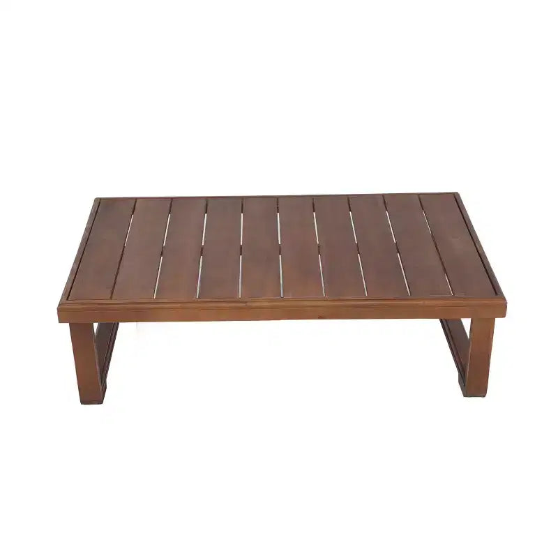 Christopher Knight Home Zip Outdoor Acacia Wood Loveseat and Coffee Table Set with Cushions