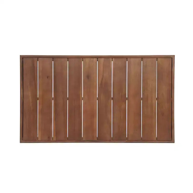 Christopher Knight Home Zip Outdoor Acacia Wood Loveseat and Coffee Table Set with Cushions