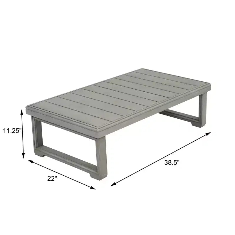 Christopher Knight Home Zip Outdoor Acacia Wood Loveseat and Coffee Table Set with Cushions