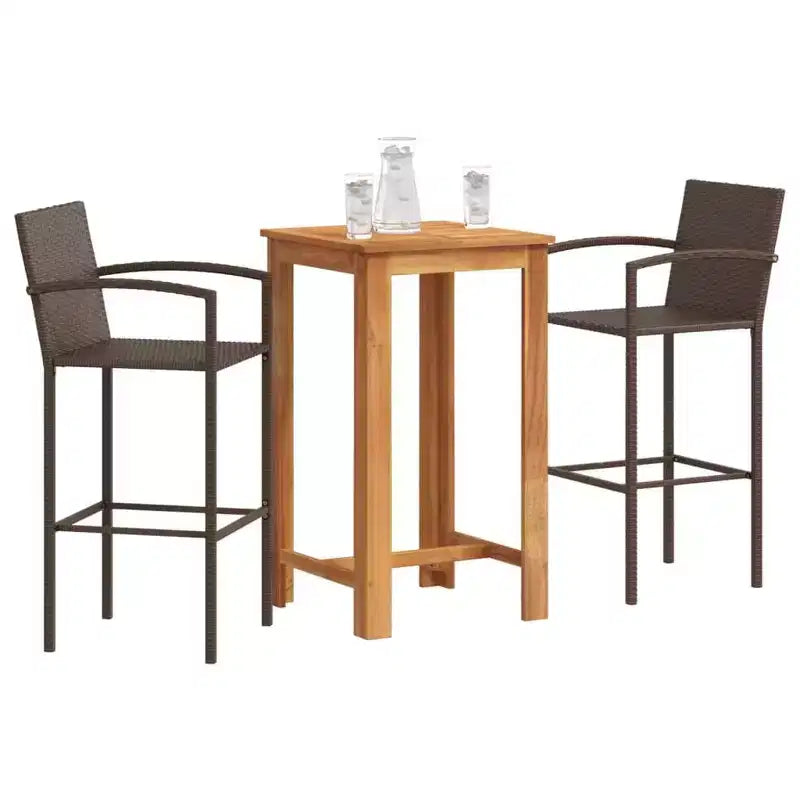 vidaXL Garden Bar Set