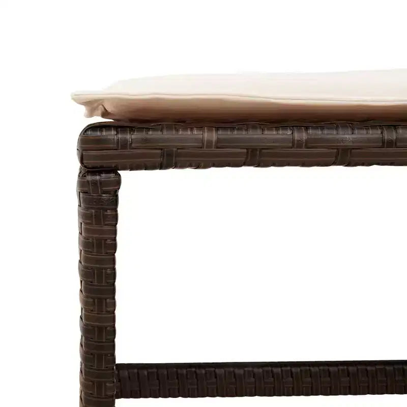 vidaXL Outdoor Dining Set with Cushions in Various Colors