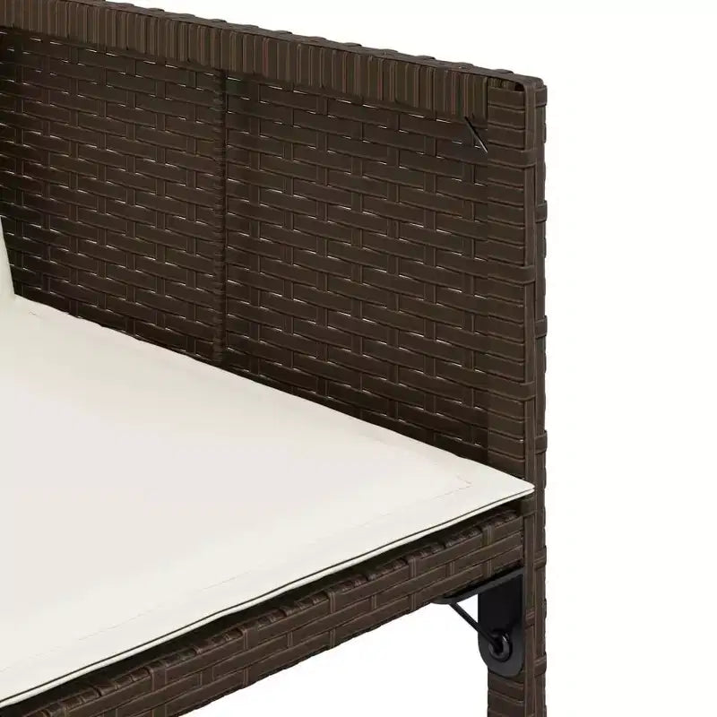 vidaXL Outdoor Dining Set with Cushions in Various Colors