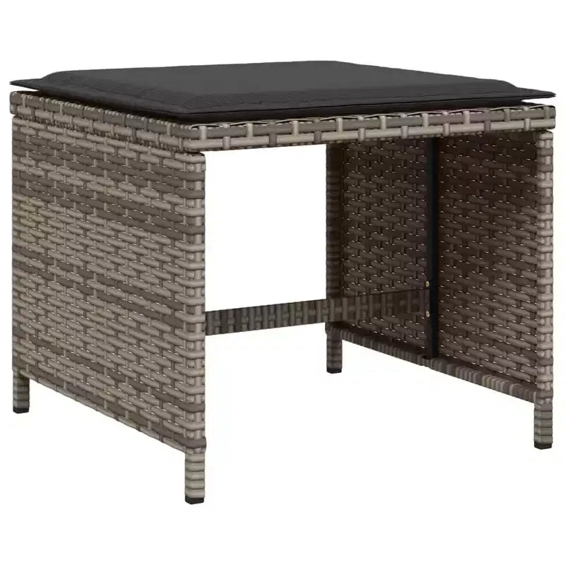 vidaXL Outdoor Dining Set with Cushions in Various Colors