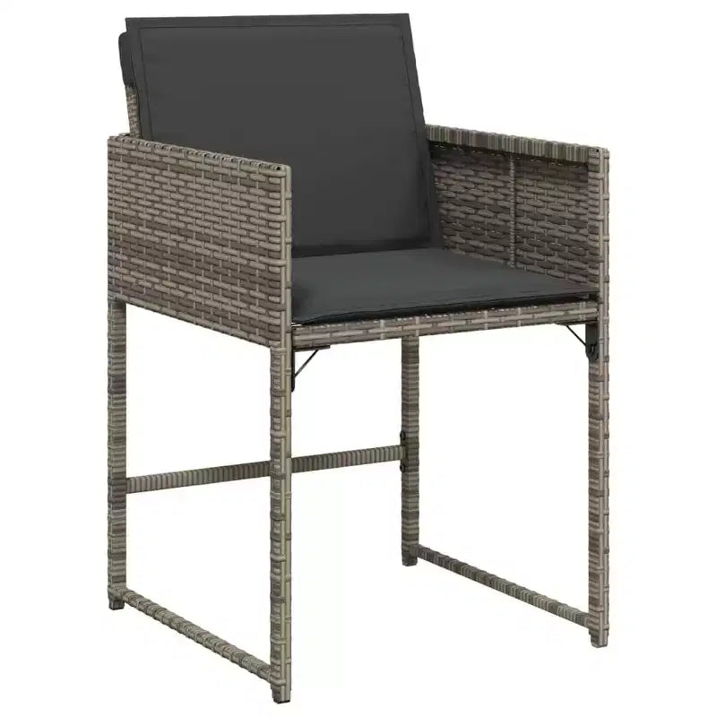 vidaXL Outdoor Dining Set with Cushions in Various Colors