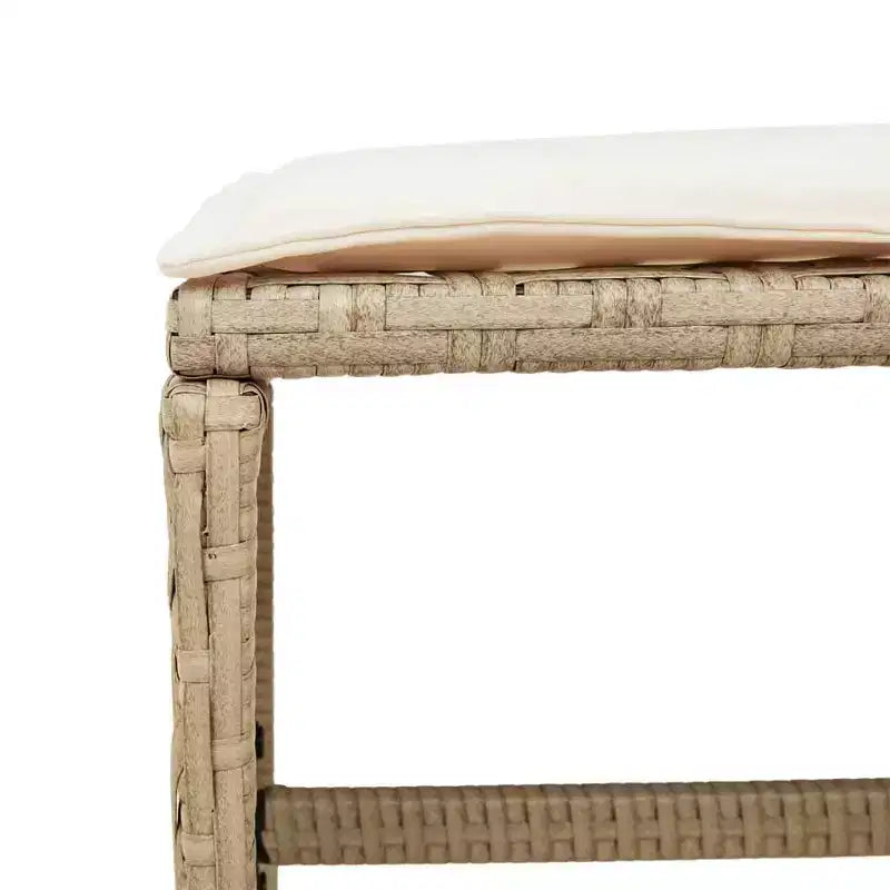 vidaXL Outdoor Dining Set with Cushions in Various Colors