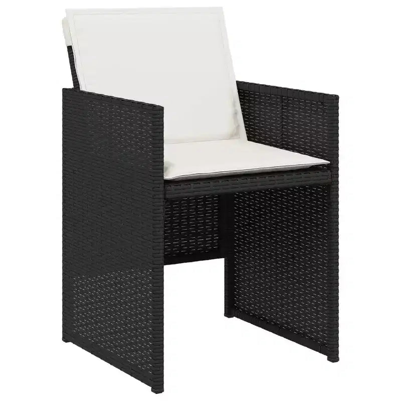 vidaXL Outdoor Dining Set with Removable Cushions in Multiple Colors