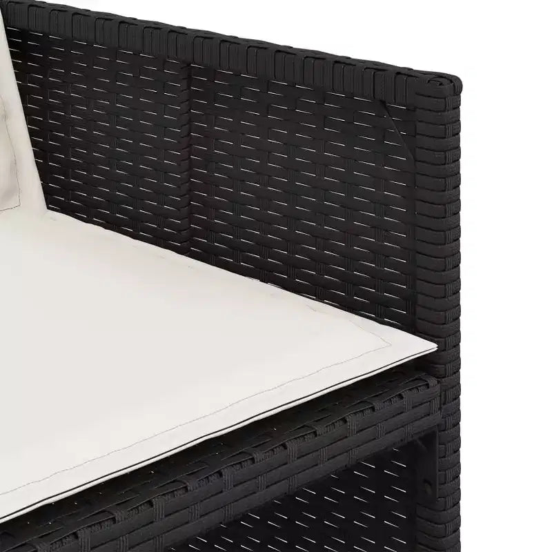 vidaXL Outdoor Dining Set with Removable Cushions in Multiple Colors
