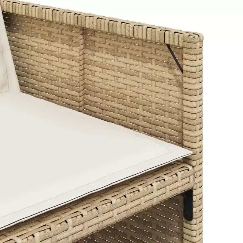 vidaXL Outdoor Dining Set with Removable Cushions in Multiple Colors