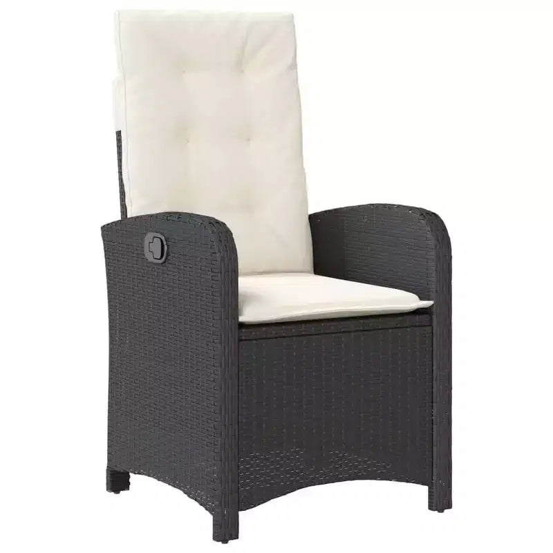 vidaXL Stylish Outdoor Dining Set with Cushions in Rattan