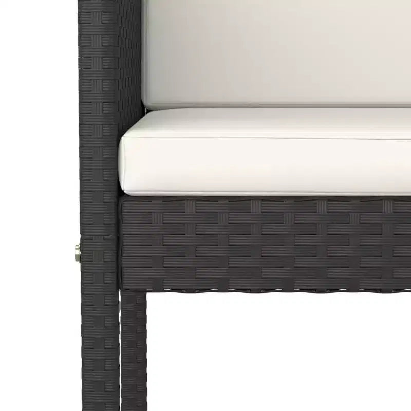 vidaXL Modern Outdoor Garden Bar Set with Cushions in Various Colors