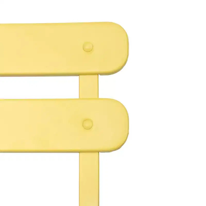 3 Pieces Patio Bistro Balcony Metail Chair Table Set