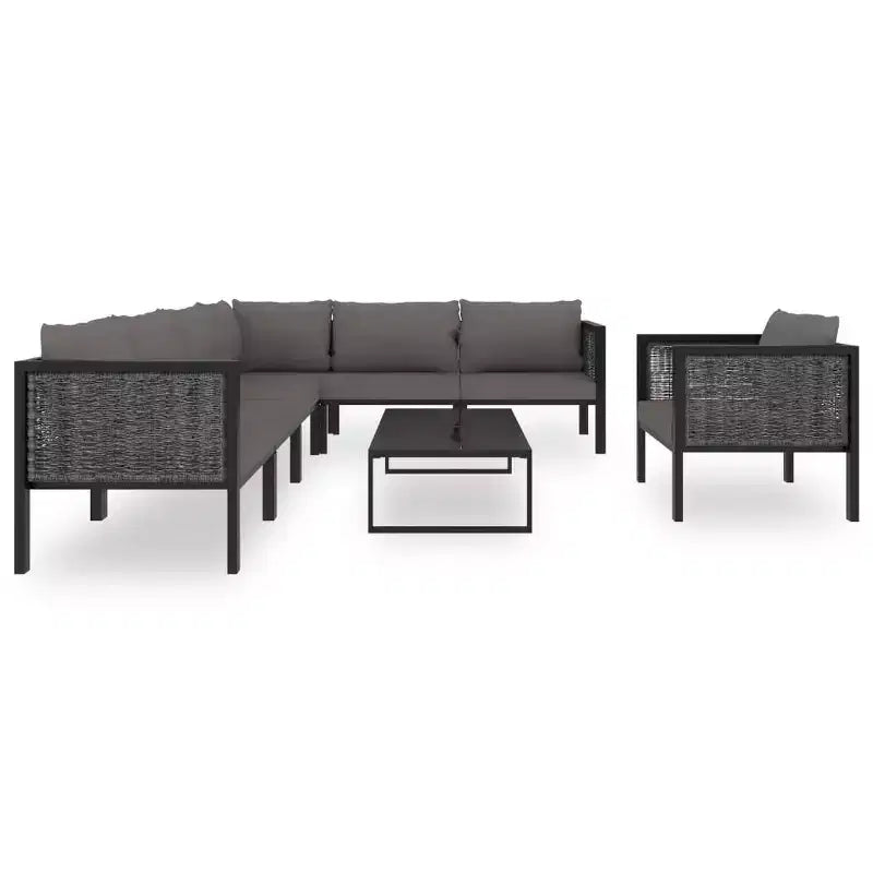 vidaXL Garden Lounge Set Anthracite, Dark gray