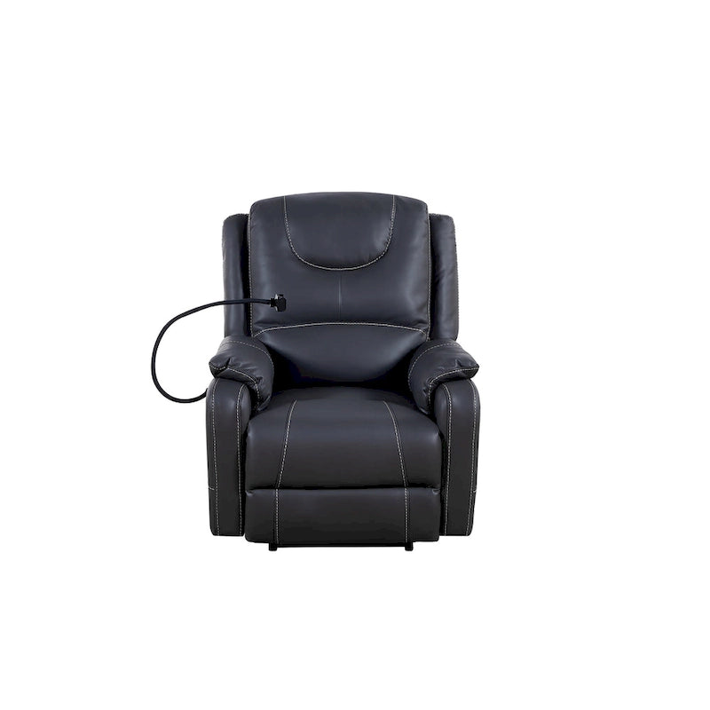 Elektrischer Relaxsessel mit Massage und USB-Ladeanschlüssen