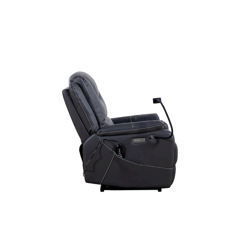 Elektrischer Relaxsessel mit Massage und USB-Ladeanschlüssen
