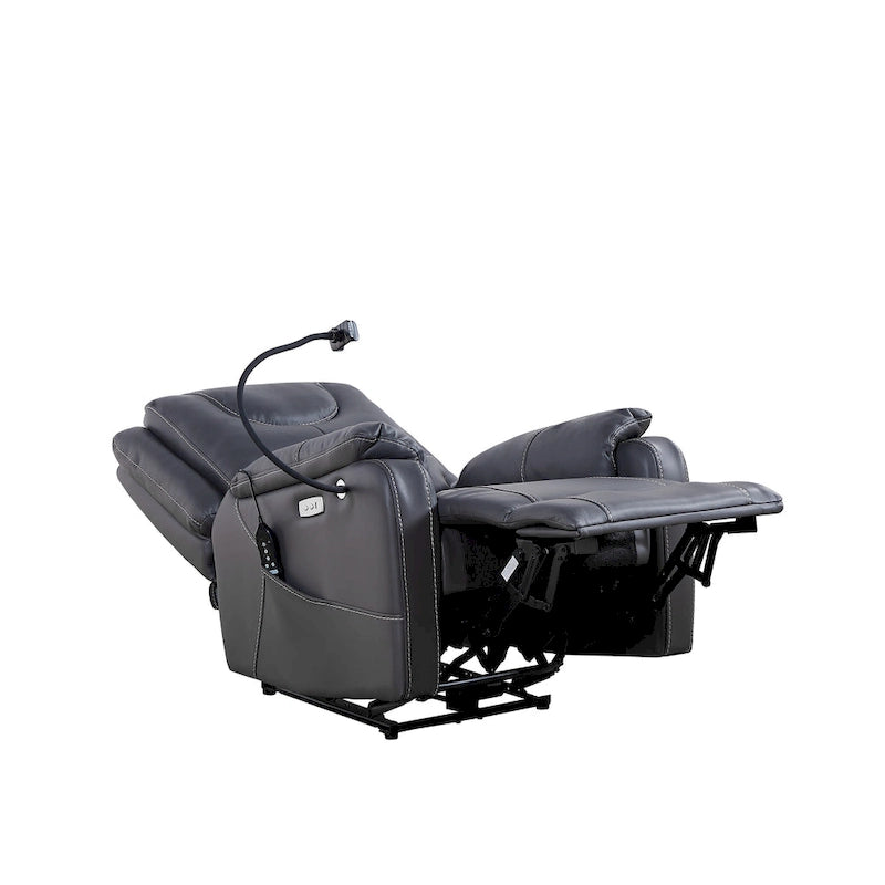 Elektrischer Relaxsessel mit Massage und USB-Ladeanschlüssen