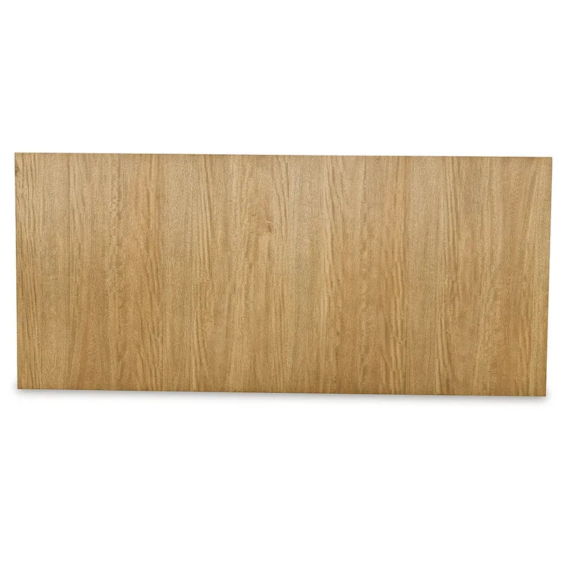 Hellbrauner rechteckiger ausziehbarer Esstisch - 40"B x 90"T x 30"H