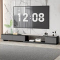 Extendable TV Stand Media Console With 3 Drawers - 75 - 122
