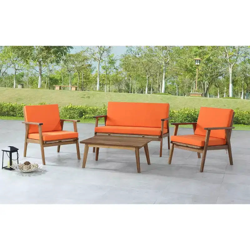 Cole Outdoor Chat Set - Linon