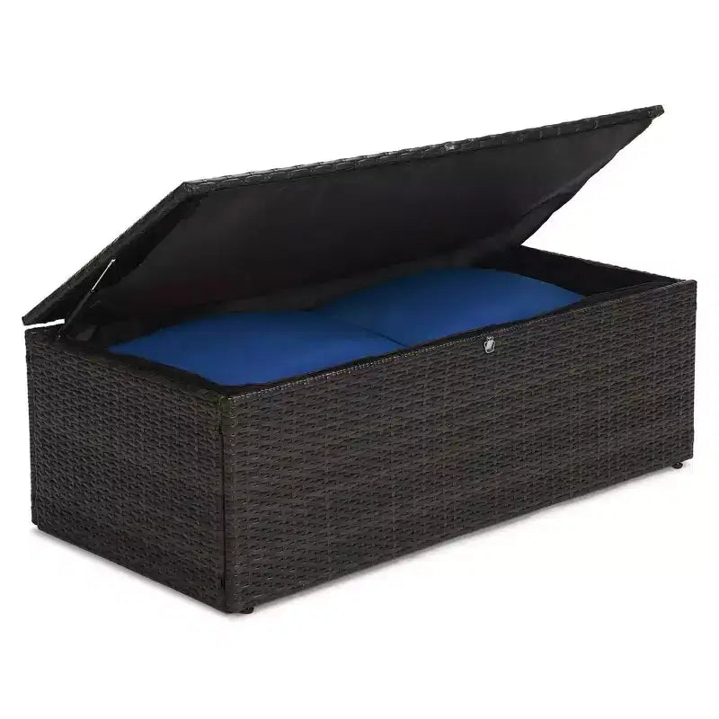 4pc Wicker Outdoor Conversation Set - EDYO LIVING