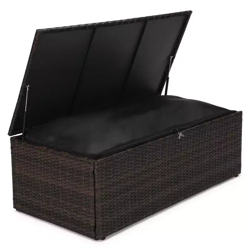 4pc Wicker Outdoor Conversation Set - EDYO LIVING