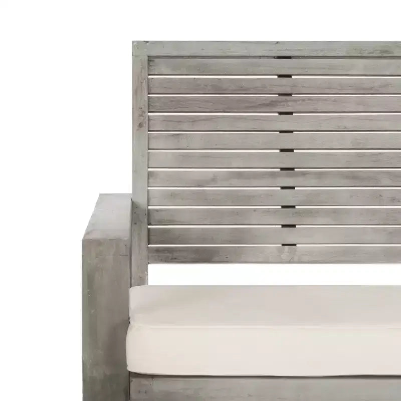Ozark 4 Piece Patio Set - Indoor/Outdoor - FOX6007 - Safavieh Couture