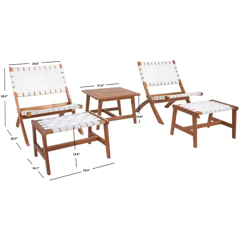 Darryl Living Set - Indoor/Outdoor - PAT7078 - Safavieh