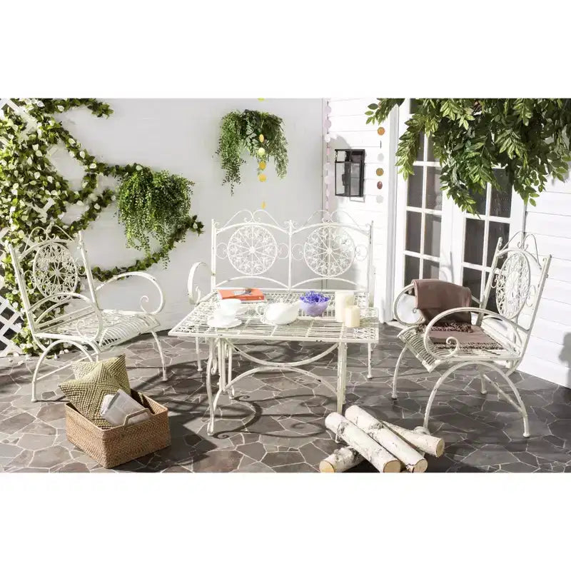 Sophie 4 Piece Patio Set - Indoor/Outdoor - PAT5001 - Safavieh
