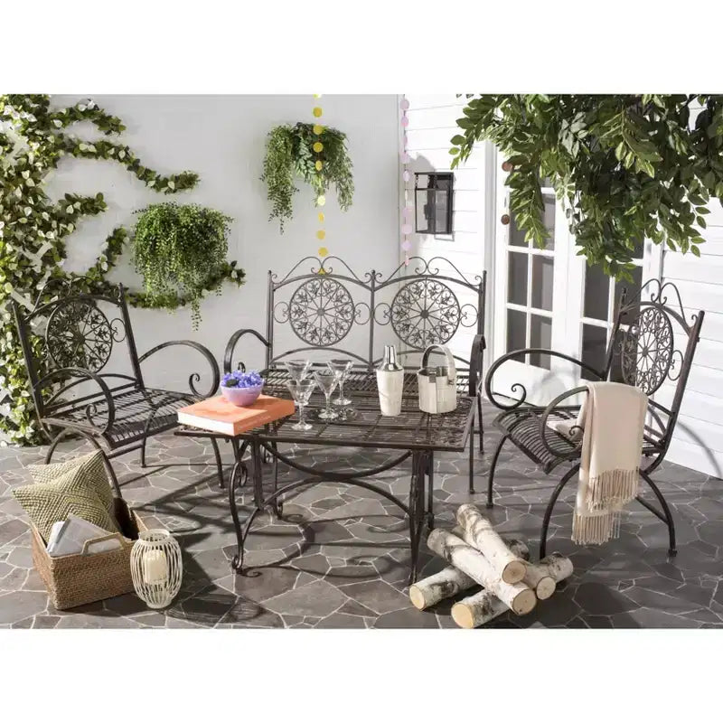 Sophie 4 Piece Patio Set - Indoor/Outdoor - PAT5001 - Safavieh