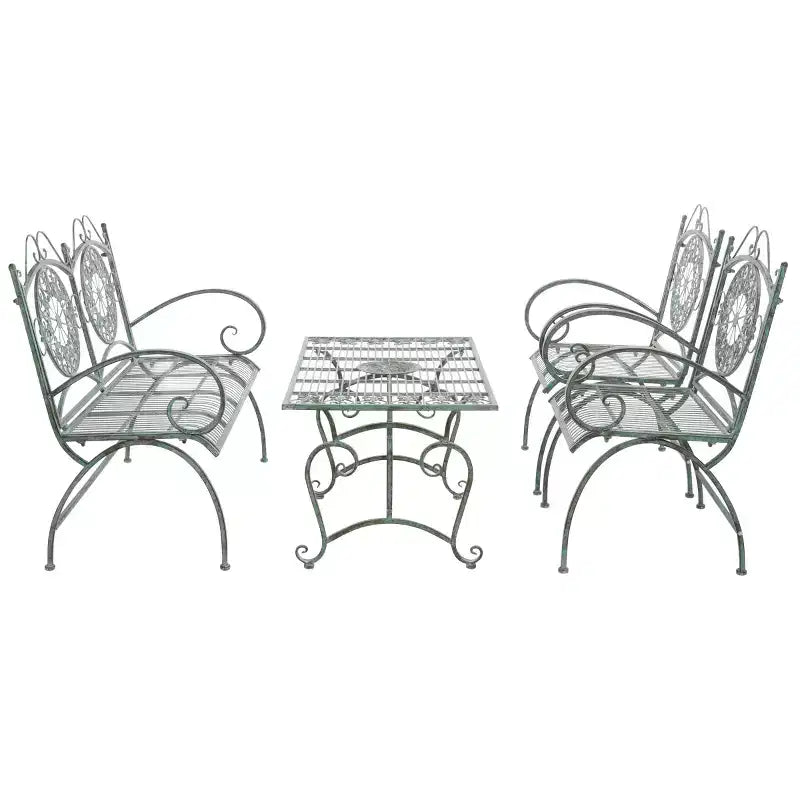Sophie 4 Piece Patio Set - Indoor/Outdoor - PAT5001 - Safavieh