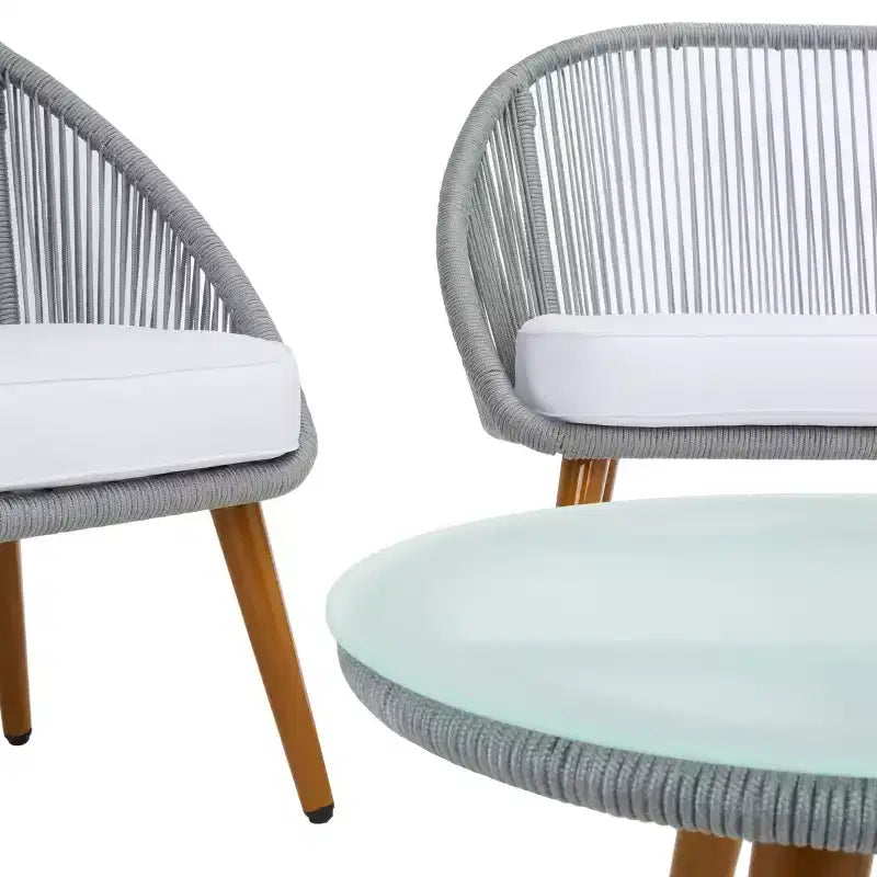 Halcott 4 Piece Living Set - Indoor/Outdoor - PAT7526 - Safavieh