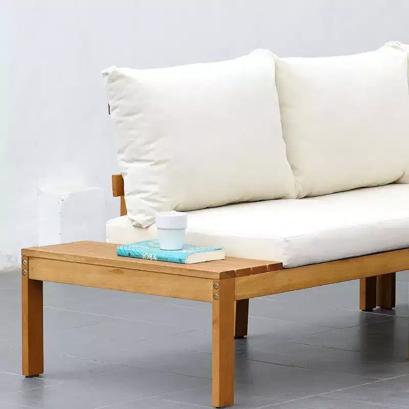 Amazonia 3pc Seychelles Outdoor Patio Conversation Set with Cushions