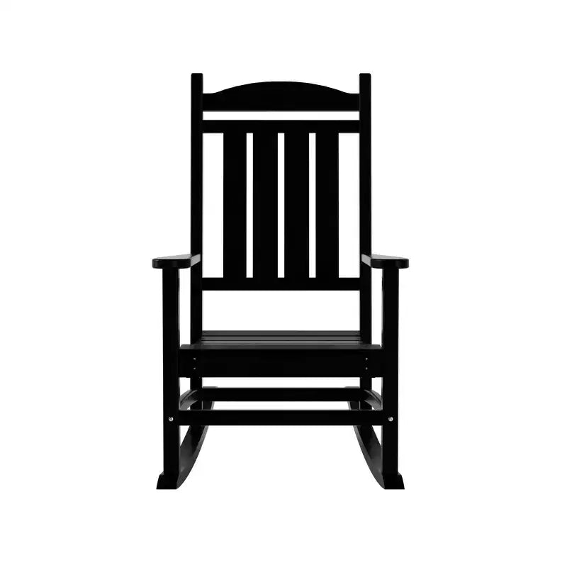 WestinTrends 2-Piece Classic Porch Rocking Chair With Side Table Set