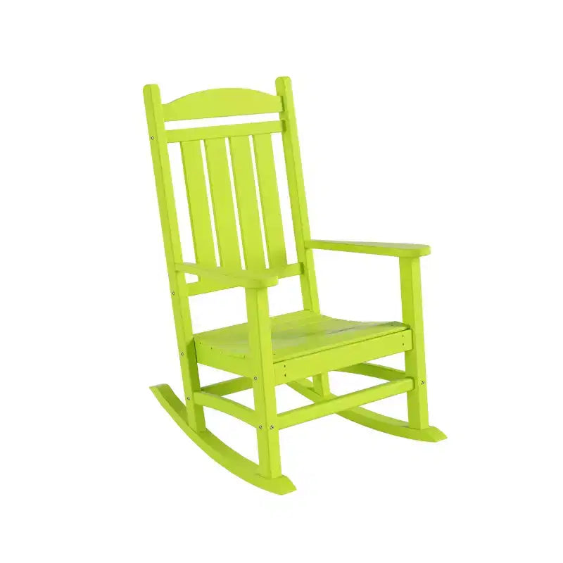 WestinTrends 2-Piece Classic Porch Rocking Chair With Side Table Set